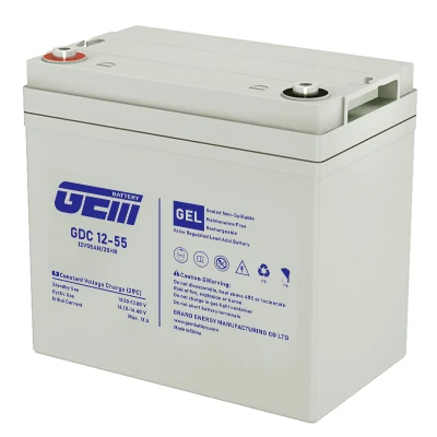 GEM 12V50AH Blei-Säure-USV-AGM-Akkumulatoren Vollgel-Deep-Cycle-VRLA-Solarbatterie SLA SMF Hochleistungs-wiederaufladbare, langlebige Werksbatterie