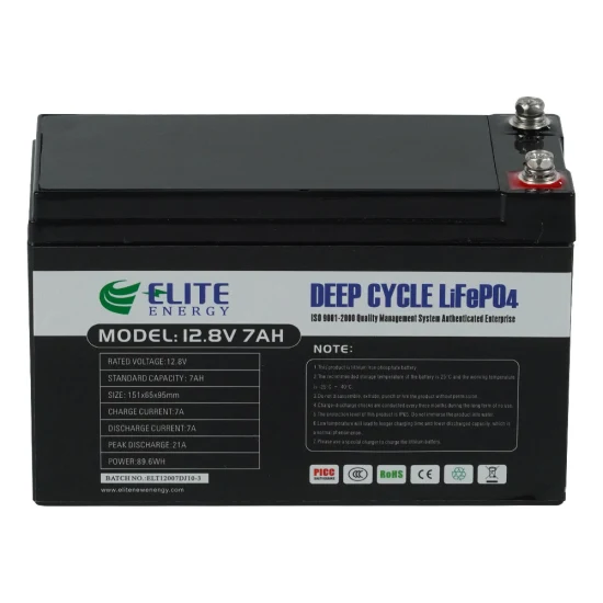 Elite-Lithiumbatterie 12 Volt 7 Ah 9 Ah 12 Ah 20 Ah 24 Ah 12,8 V Lithium-Ionen-Batterien LiFePO4 Li-Ionen-Batterie für Backup-Energiespeicher/USV/Solar-Straßenlaterne/EV